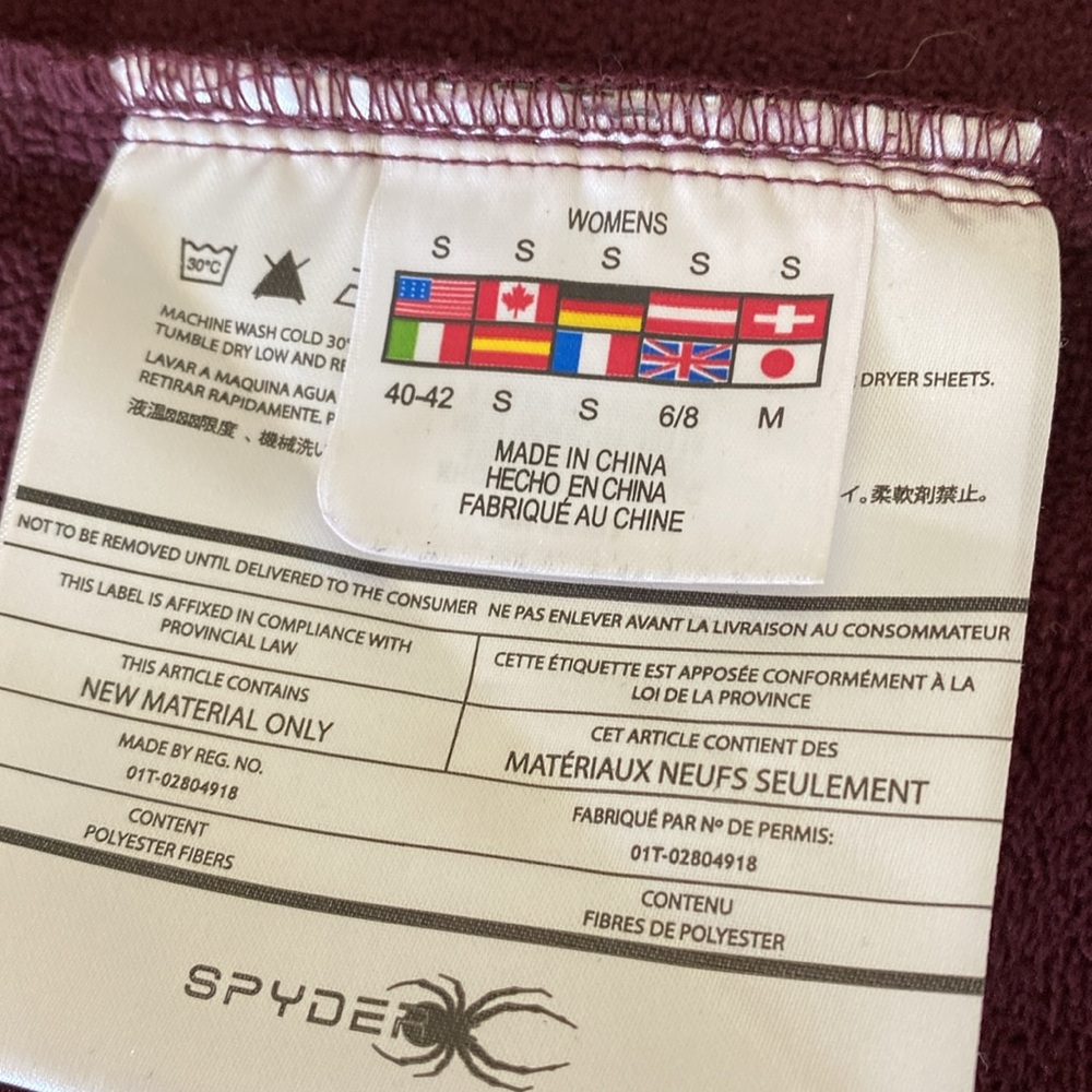 Spyder Women’s Performance soft shell jacket size S - Picture 11 of 12